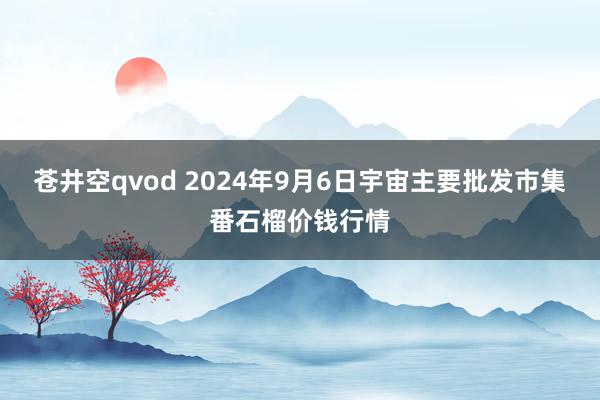 苍井空qvod 2024年9月6日宇宙主要批发市集番石榴价钱行情