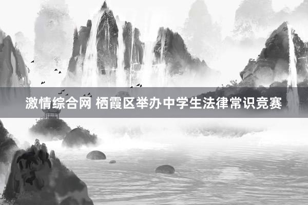 激情综合网 栖霞区举办中学生法律常识竞赛
