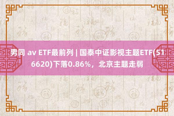男同 av ETF最前列 | 国泰中证影视主题ETF(516620)下落0.86%，北京主题走弱