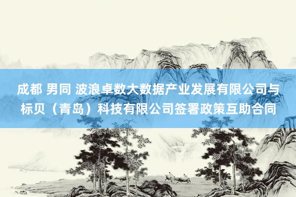 成都 男同 波浪卓数大数据产业发展有限公司与标贝（青岛）科技有限公司签署政策互助合同